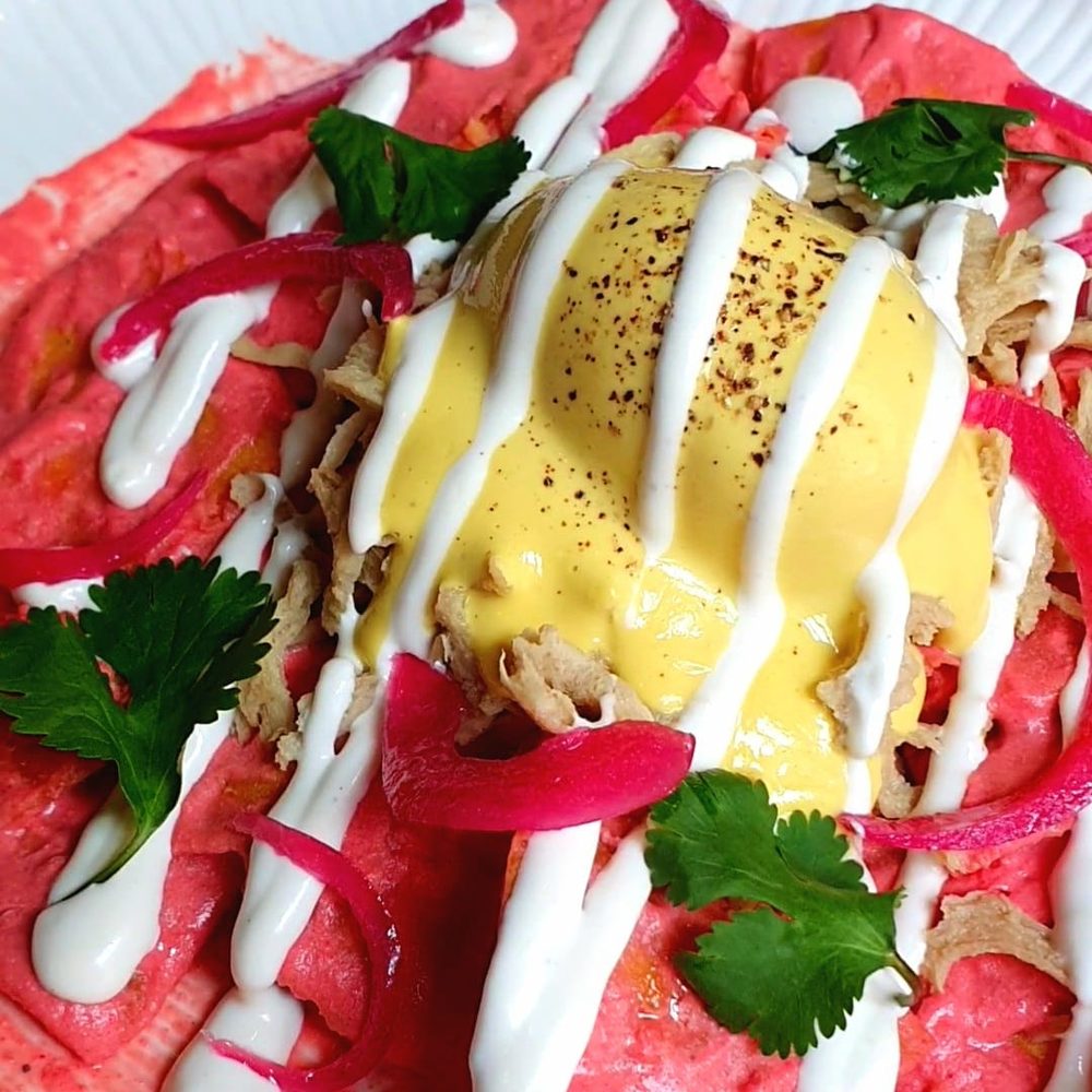 Pink Chilaquiles